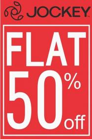 Jockey Pakistan flat 50% off sale on entire loungewear collection